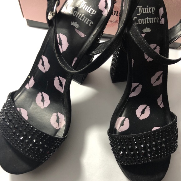 (Sold) Juicy couture black studded platform - Picture 5 of 6